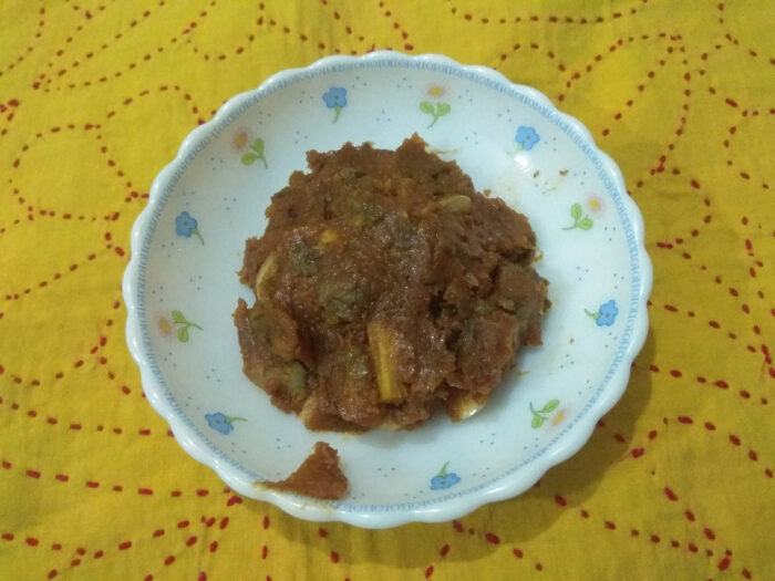 KHATI জলপাই থেঁতানো আঁচার / KHATI Olive Smashed Pickle - Image 1
